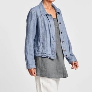 💎 Flax Women's Jacket Light Blue Jean